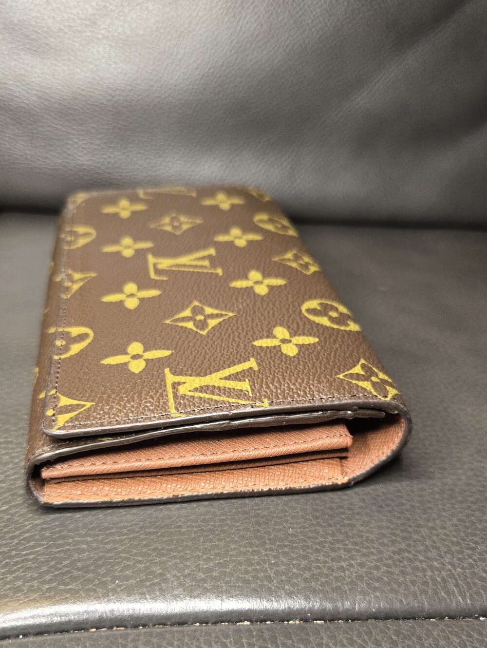 Monogram Continental Wallet Brown & Gold - Picture 6 of 6
